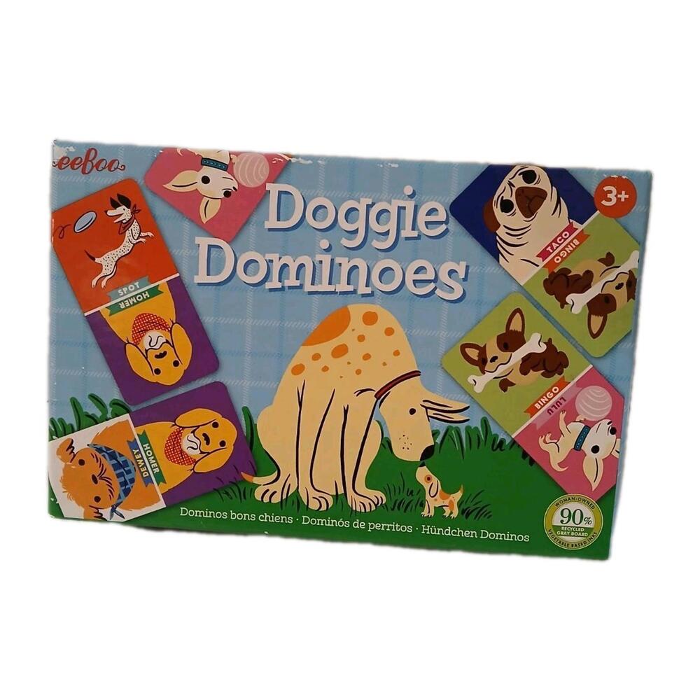 Eeboo Doggie Dominoes Game